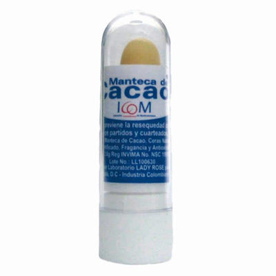 MANTECA DE CACAO LABIAL X 12 UNIDADES