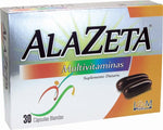 ALAZETA MULTIVITAMINAS X 30 SOFTGELS - REG. INVIMA SD2011-0001916