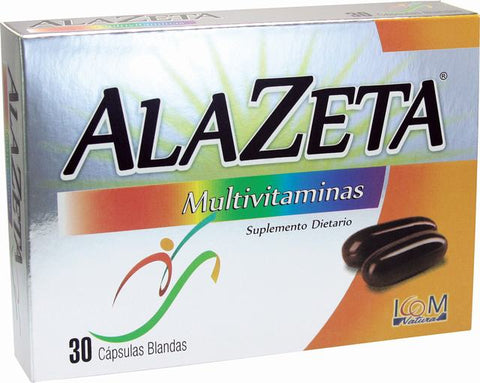 ALAZETA MULTIVITAMINAS X 30 SOFTGELS