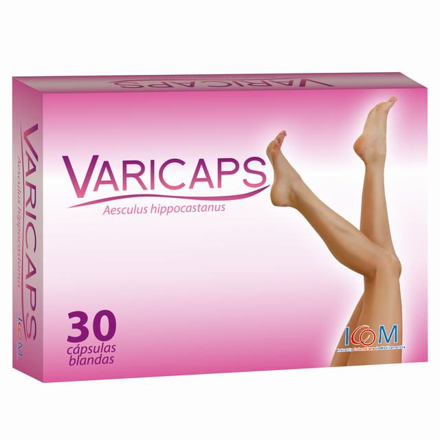 VARICAPS 250 MG X 30 CÁPSULAS - CASTANO DE INDIAS