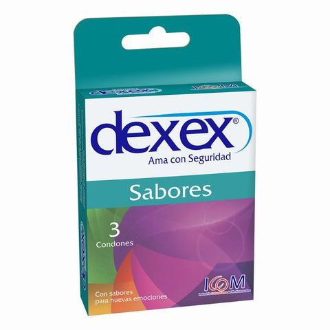 DEXEX SABORES X 3 UDS - REG. INVIMA 2016DM-0000335-R1