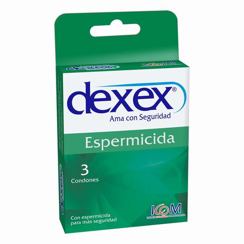 DEXEX ESPERMICIDA X 3 UDS