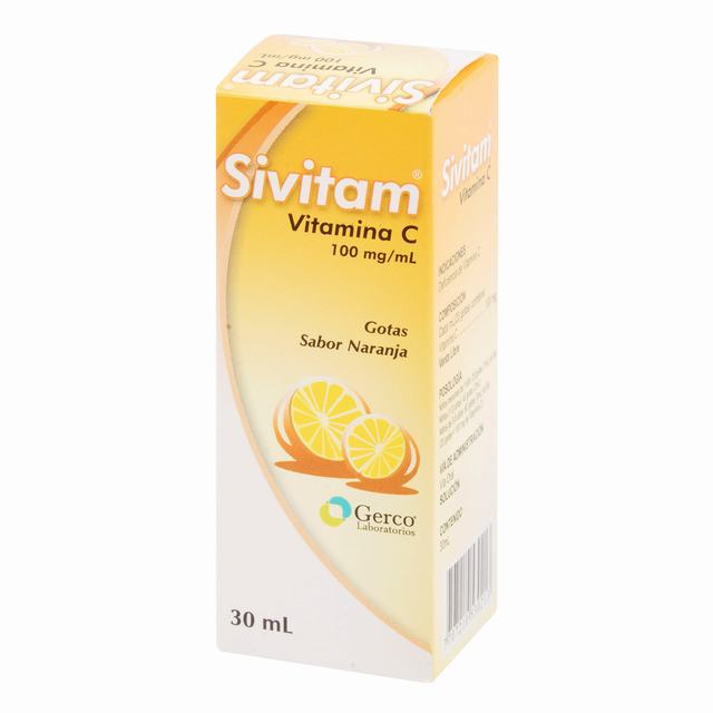 SIVITAM VITAMINA C GOTAS 30 ML - VENTA CON FORMULA MEDICA