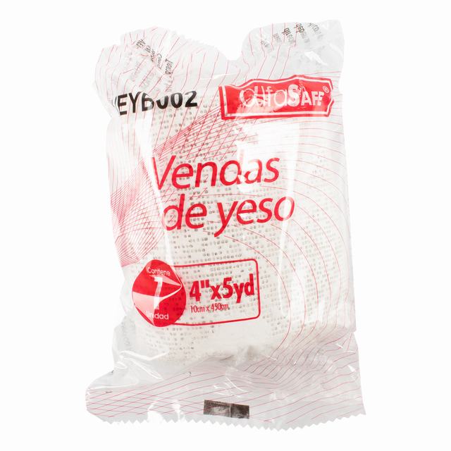 VENDAS YESO BLANCA ALFASAFE 4X5 - REG. INVIMA 2015DM-0003254-R1