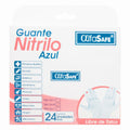 GUANTE EXAM.NITRI.AZUL ALFA T.M 24UDS - REG. INVIMA 2017DM-0016700
