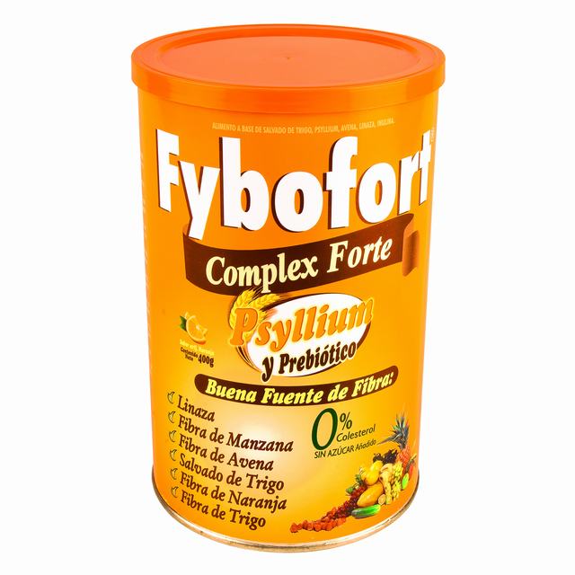 FYBOFORT COMP.FORTE PSYLLIUM PREB.400 GR - REG. INVIMA PSA-000395-2016