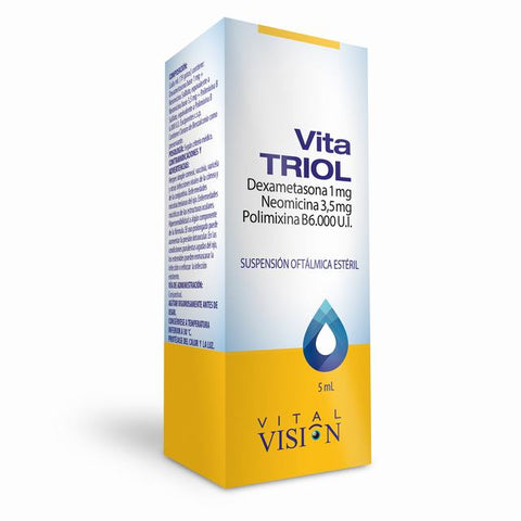 VITATRIOL OFTÁLMICO X 5 ML - VENTA CON FORMULA MEDICA - REG. INVIMA 2010M-0010733