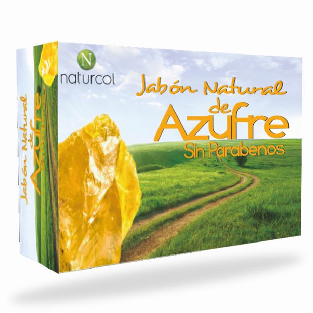 JABON AZUFRE 100 GR NATURCOL
