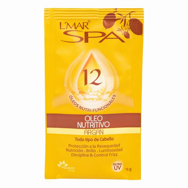 TRATAM.CAPILAR OLEO ARGAN NUTRI.12 GR - REG. INVIMA NSOC61856-14CO