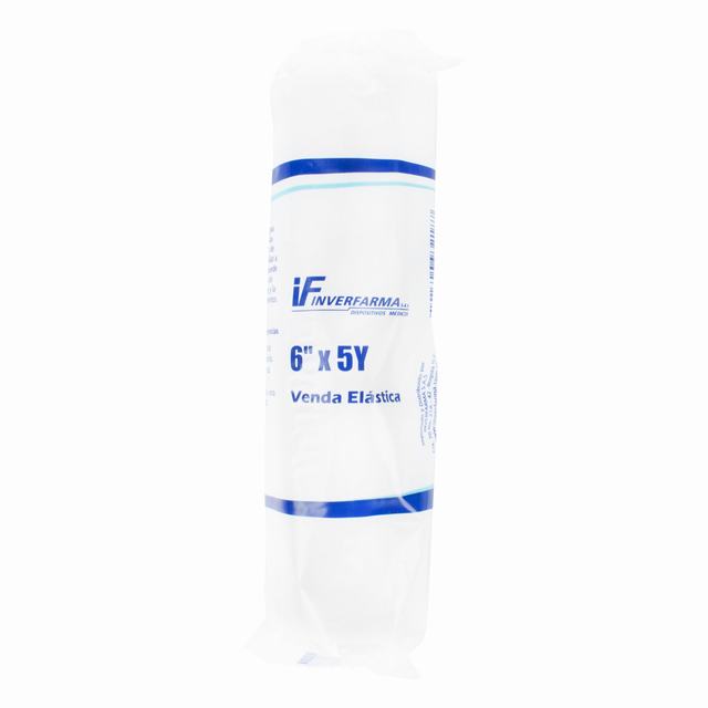VENDA ELASTICA BLANCA 6X5 INVERFARMA