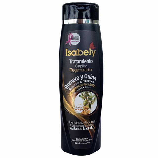 TRAT ACOND ROMERO Y QUINA ISABELY 450ML - REG. INVIMA NSOC65639-15CO