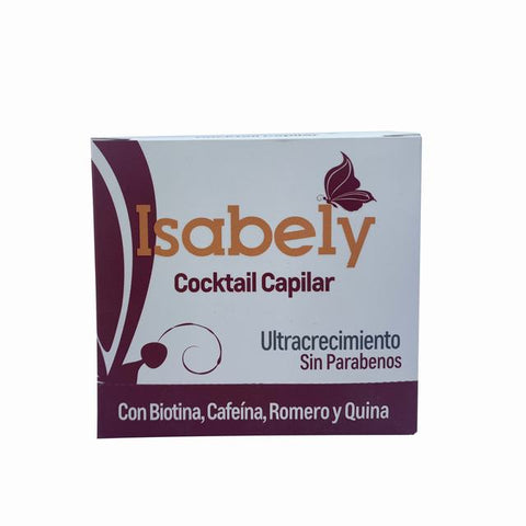 COCKTAIL CAPILAR ISABELY 10 ML 12 UND - REG. INVIMA NSOC63842-15CO