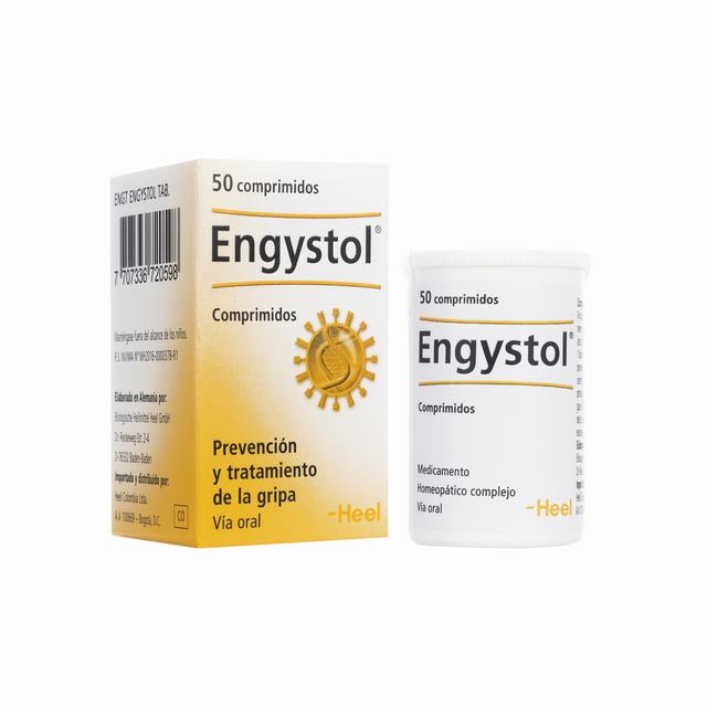 ENGYSTOL 50 TABLETAS - VENTA CON FORMULA MEDICA - REG. INVIMA 2014M-0010927
