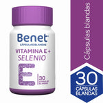 BENET VIT.E+SELENIO 30 CAPSULAS BLANDAS