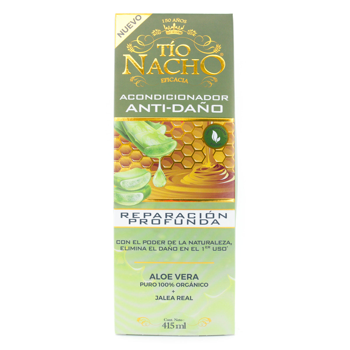 ACOND. TIO NACHO ALOE 415 ML - REG. INVIMA NSOC42240-19PE