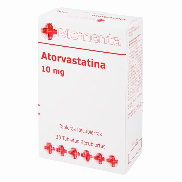 ATORVASTATINA 10 MG 30 TBS MOMENTA - REG. INVIMA 2021M-0016158-R1