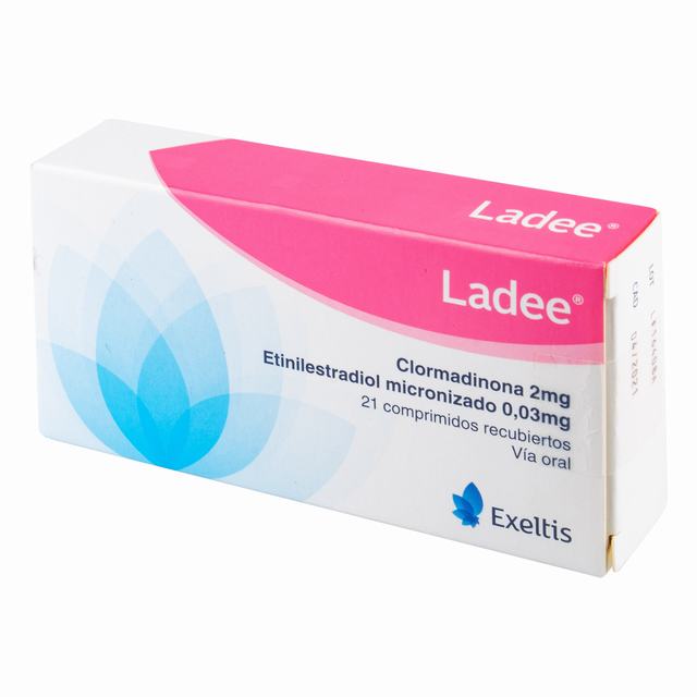 LADEE 2/0.03 MG 21 COMPRIMIDOS - VENTA CON FORMULA MEDICA