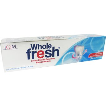 CRE.DIENTES SENS.BLANQ. WHOLE FRESH 75CC