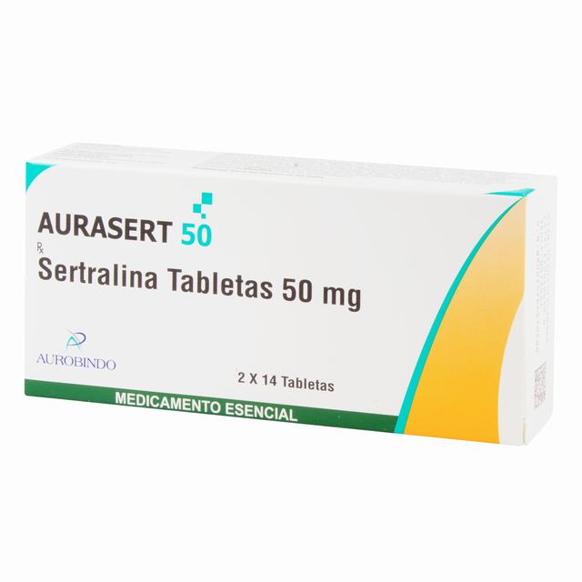 AURASERT 50 MG 28 TABLETAS - VENTA CON FORMULA MEDICA - REG. INVIMA 2019M-0006908-R1