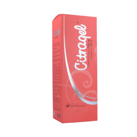 CITRAGEL 1500 MG/200 UI X 90 TABLETAS RECUBIERTAS - VENTA CON FORMULA MEDICA