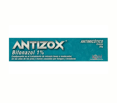 ANTIZOX 1% CREMA 20 GR ICOM - VENTA CON FORMULA MEDICA - REG. INVIMA 2019M-0019529