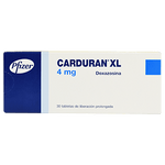 CARDURAN XL 4 MG 30TBS(A)(3%+)(PAE) - REG. INVIMA 2019M-0009608-R1