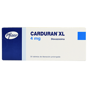 CARDURAN XL 4 MG 30TBS(A)(3%+)(PAE) - REG. INVIMA 2019M-0009608-R1