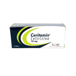 CERITAMIN 10 MG 10 TBS ICOM (RF)/CETIRIZ