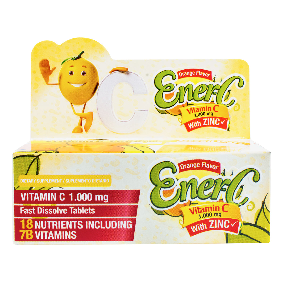 VITAMINA C ENER-C 10 TABLE.EFERVESCENTE - REG. INVIMA SD2014-0003356