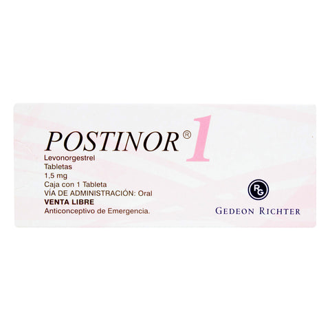 POSTINOR-1 TABLETA 1 UNIDAD(M)14472