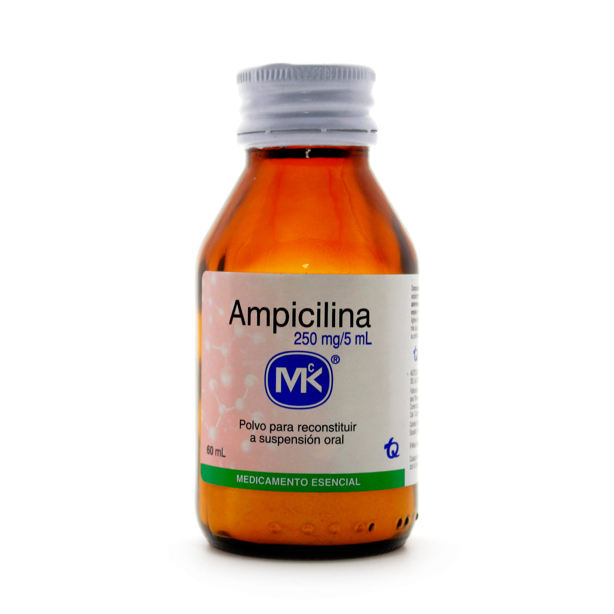 AMPICILINA 250 MG SUSPENSION 60 ML MK - REG. INVIMA 2020M-005631-R4