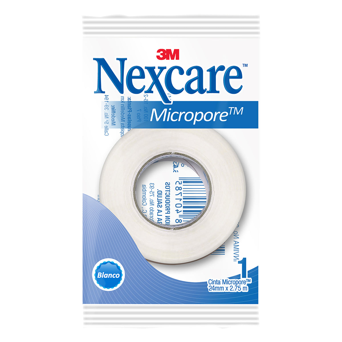 WHITE MICROPORE 24 MM 3 M BAG