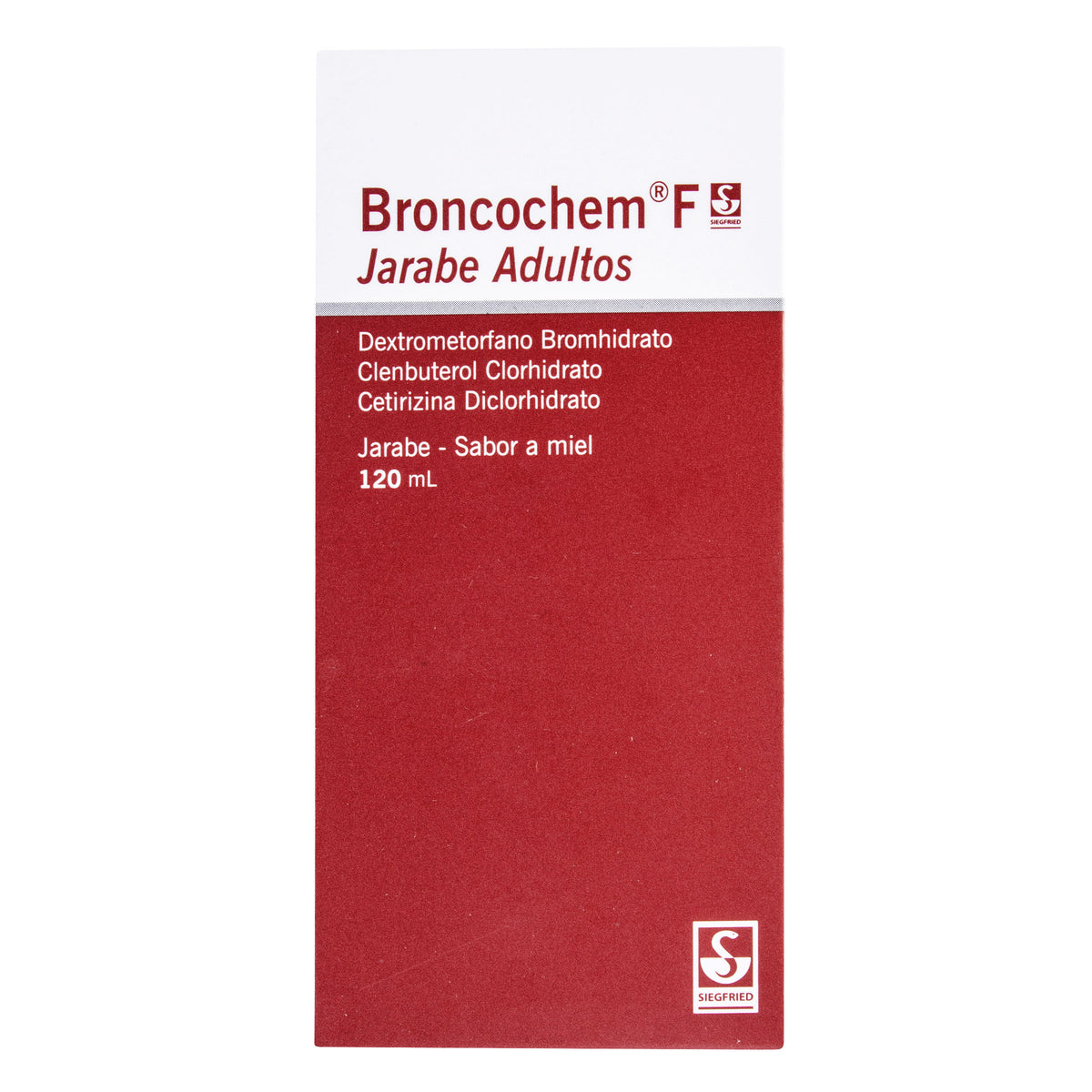 BRONCOCHEM F ADULTO JARABE 120 ML - VENTA CON FORMULA MEDICA - REG. INVIMA 2009M-012660-R1