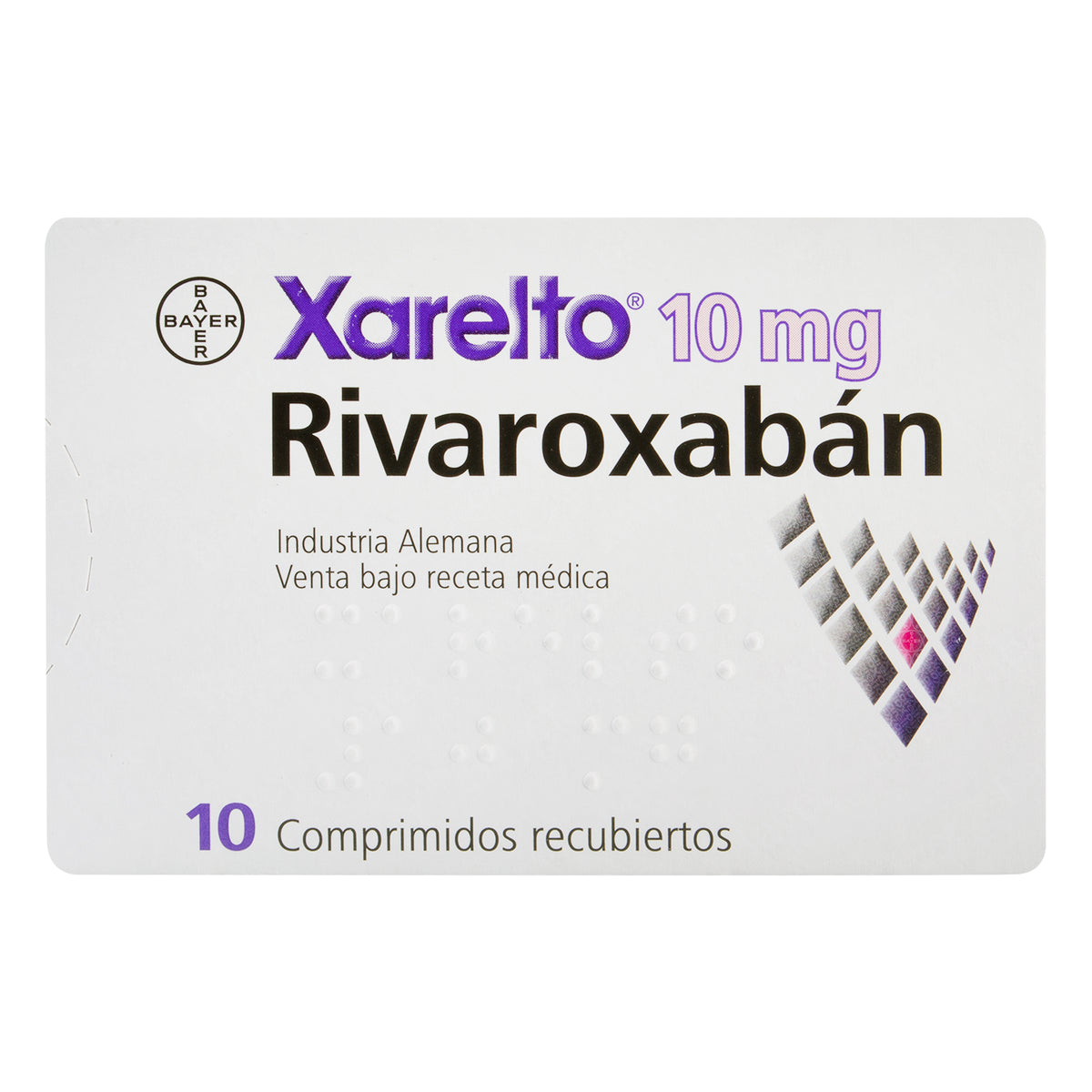 XARELTO 10MG 10 CO. - REG. INVIMA 2023M-0009024-R1