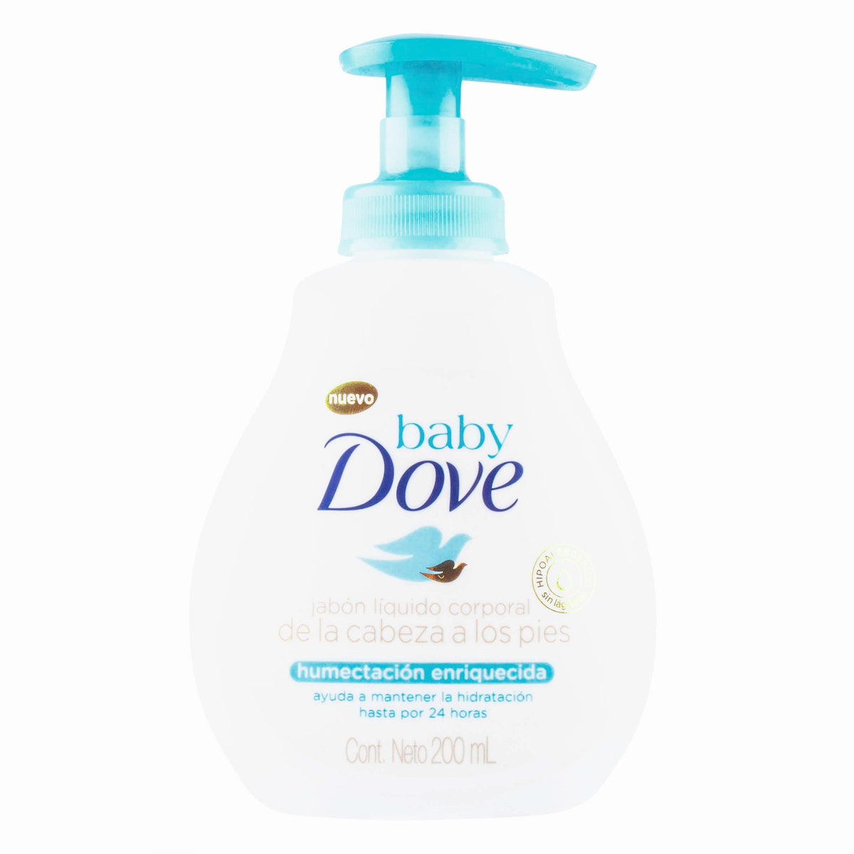 JABON DOVE BABY LIQUIDO HUMEC.ENRI.200ML - REG. INVIMA NSOC81759-22BO