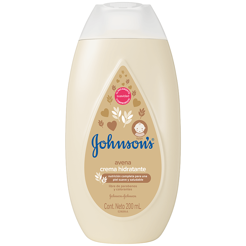 CREMA JOHNSON & JOHNSON BABY AVENA X 200 ML - REG. INVIMA NSOC46221-00CO