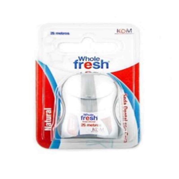 WHOLE FRESH NATURAL DENTAL FLOSS 25M