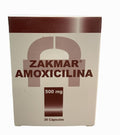ZAKMAR 500 MG X 20 CÁPSULAS (AMOXICILINA)