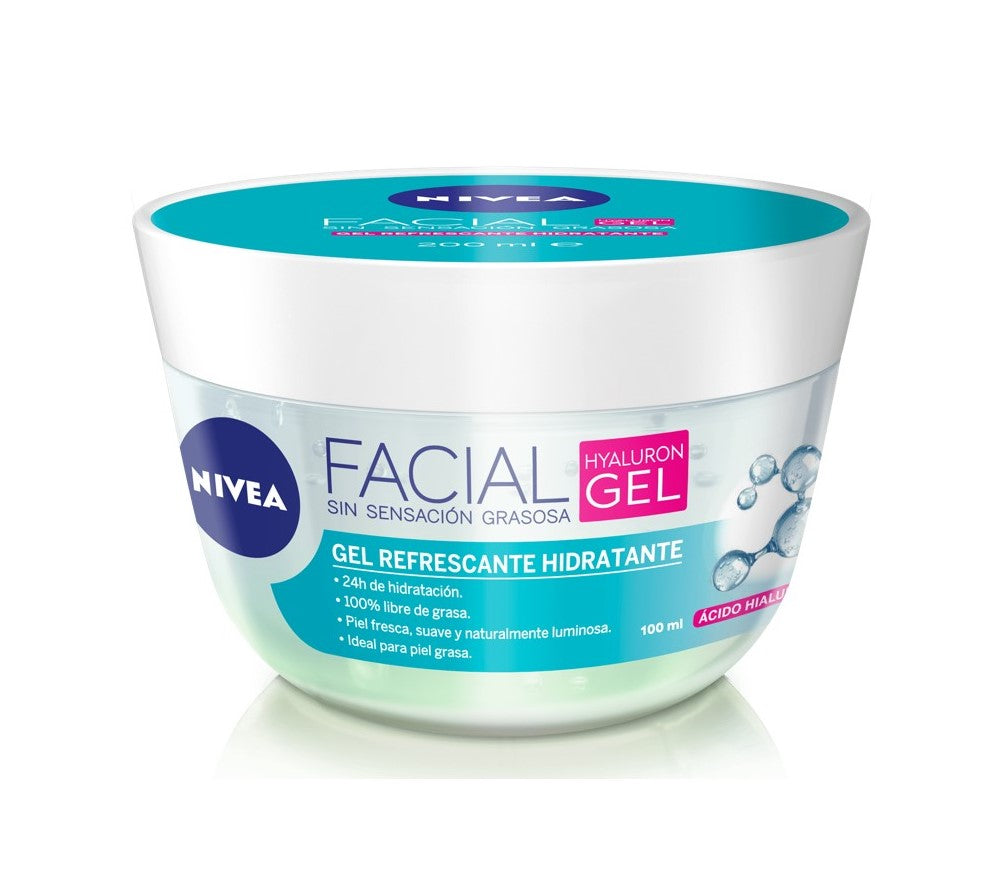 GEL HID.NIVEA CUID. HYALURON FRESH 100ML