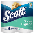 PAPEL HIG SCOTT DOBLE HOJA XG 4 ROLLOS