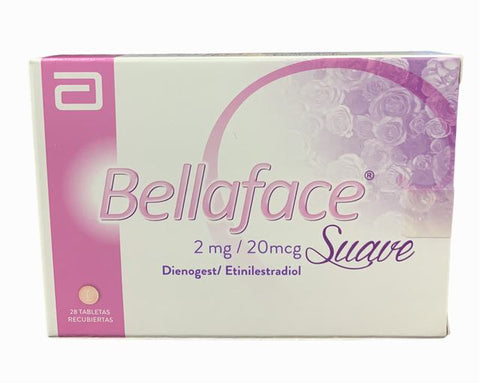 BELLAFACE SUAVE 28 TBS (P)14138(SC)(SF) - VENTA CON FORMULA MEDICA - REG. INVIMA 2019M-0015240-R1