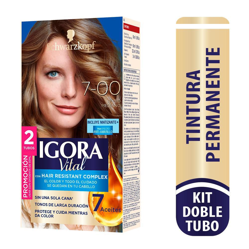 IGORA VITAL D.TUBO 7-00 RUBIO MEDIANO - REG. INVIMA NSOC73606-16CO