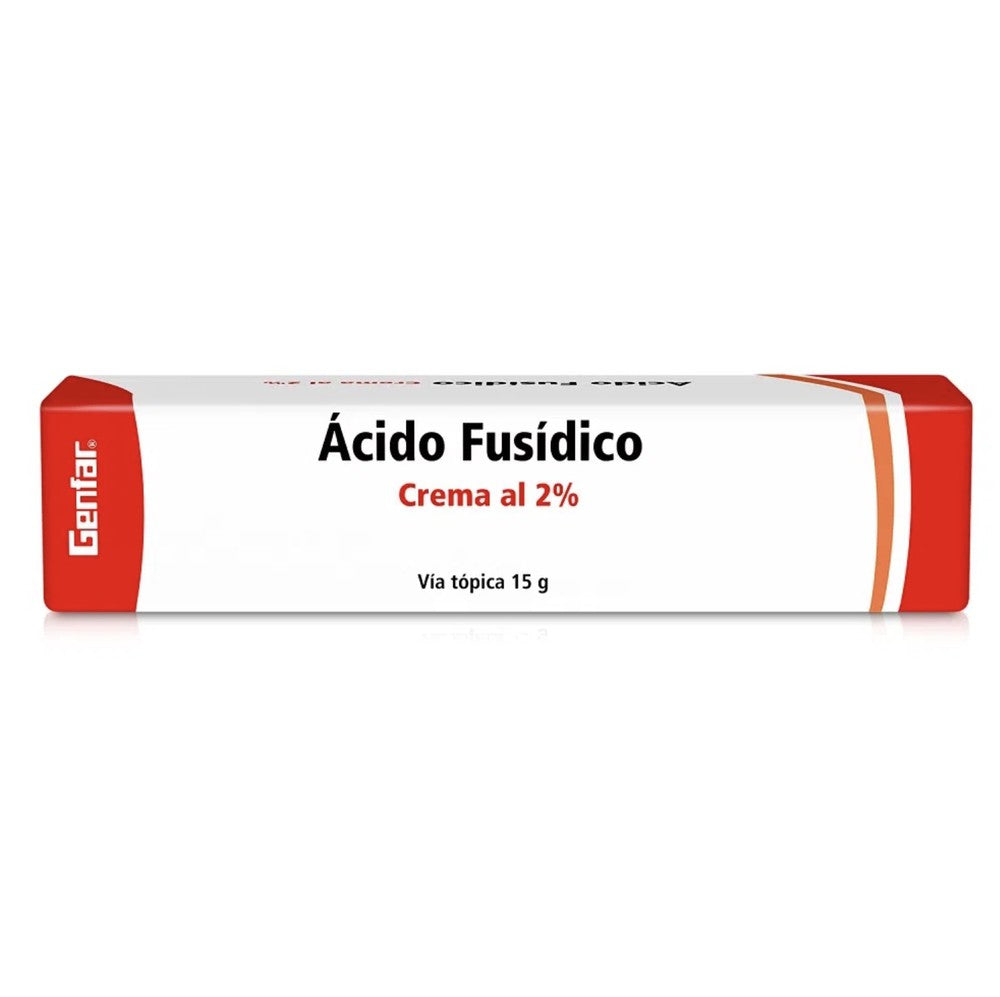 ACIDO FUSIDICO CREMA 15 GR GF - VENTA CON FORMULA MEDICA - REG. INVIMA 2017M-005236-R2