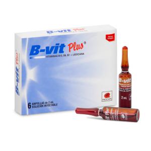 B-VIT PLUS 6 AMPOLLAS - VENTA CON FORMULA MEDICA