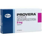 PROVERA 5 MG 30 TBS(P)10253(SC)(SF) - VENTA CON FORMULA MEDICA - REG. INVIMA 2015M-0032547