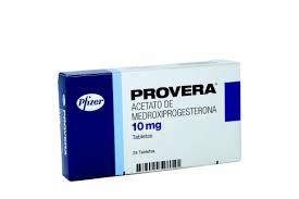 PROVERA 10 MG 28 TBS - VENTA CON FORMULA MEDICA - REG. INVIMA 2015M-000333-R2