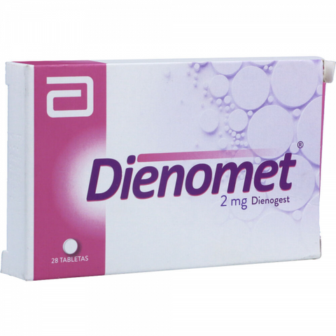 DIENOMET 2 MG 28 TABLETAS(3%+)(PAE)