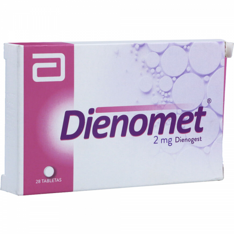 DIENOMET 2 MG 28 TABLETAS(3%+)(PAE) - VENTA CON FORMULA MEDICA