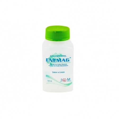 ENEMAG SOL.ORAL LIMON 133 ML ICOM - VENTA CON FORMULA MEDICA - REG. INVIMA 2013M-0014624