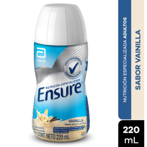 ENSURE VAINILLA 220 ML - VENTA CON FORMULA MEDICA - REG. INVIMA RSA16186115